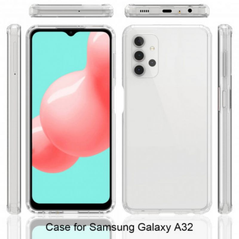 Θήκη Samsung Galaxy A32 5G Διαφανές Υβρίδιο