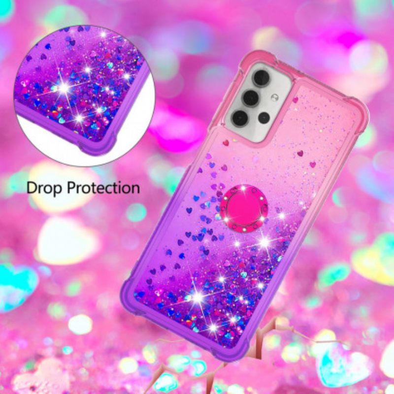 Θήκη Samsung Galaxy A32 5G Glitter Ring-bracket