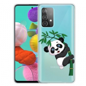 Θήκη Samsung Galaxy A32 5G Panda Στο Μπαμπού