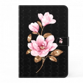 δερματινη θηκη Samsung Galaxy Tab S8 / Tab S7 Λουλούδια Δέντρου Από Ψεύτικο Δέρμα