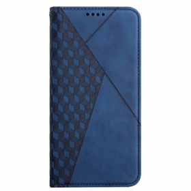 θηκη κινητου Samsung Galaxy M12 / A12 Θήκη Flip Εφέ Geo Leather