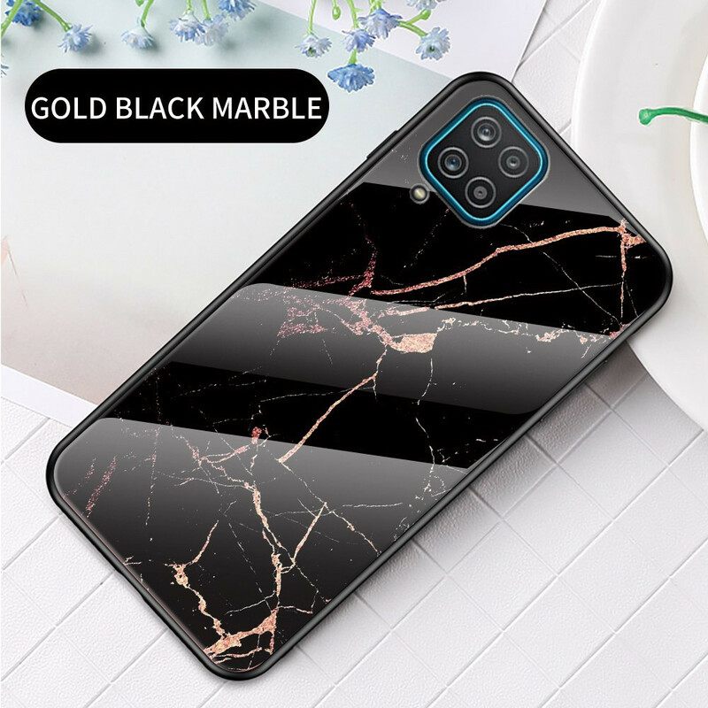 Θήκη Samsung Galaxy M12 / A12 Premium Color Tempered Glass