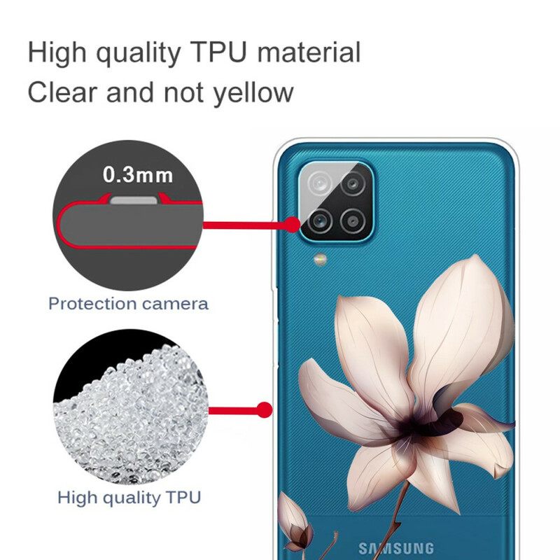 Θήκη Samsung Galaxy M12 / A12 Premium Floral