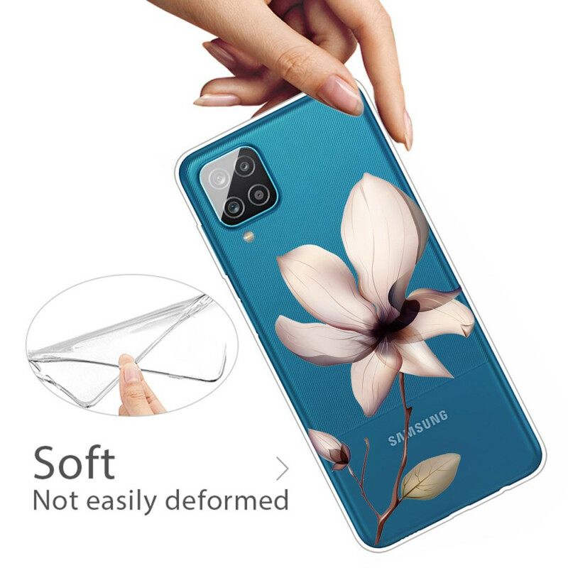 Θήκη Samsung Galaxy M12 / A12 Premium Floral