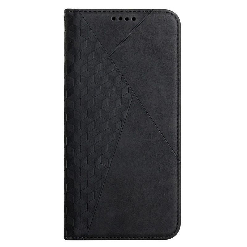 θηκη κινητου Oppo Find X3 Lite Θήκη Flip Εφέ Geo Leather