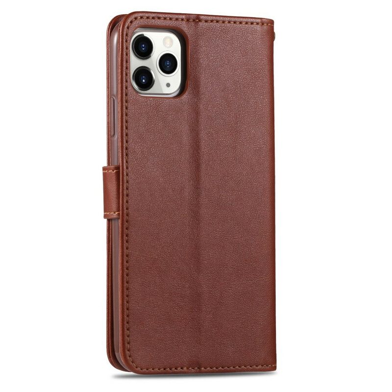 Κάλυμμα iPhone 12 / 12 Pro Azns Faux Leather