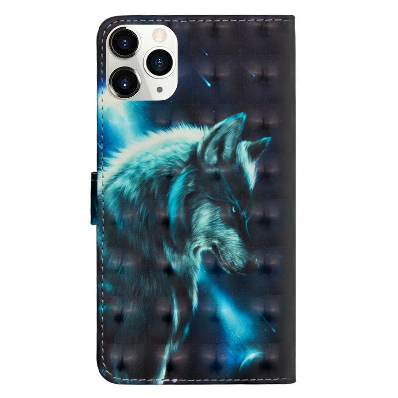 Κάλυμμα iPhone 12 / 12 Pro Light Spot Majestic Wolf