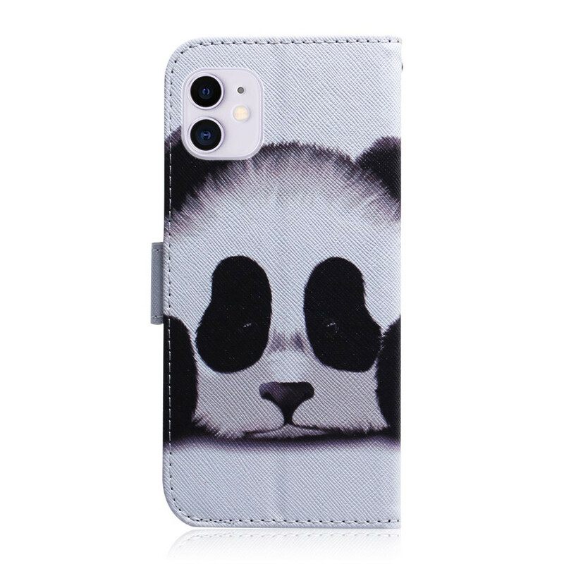 Κάλυμμα iPhone 12 / 12 Pro Πρόσωπο Panda