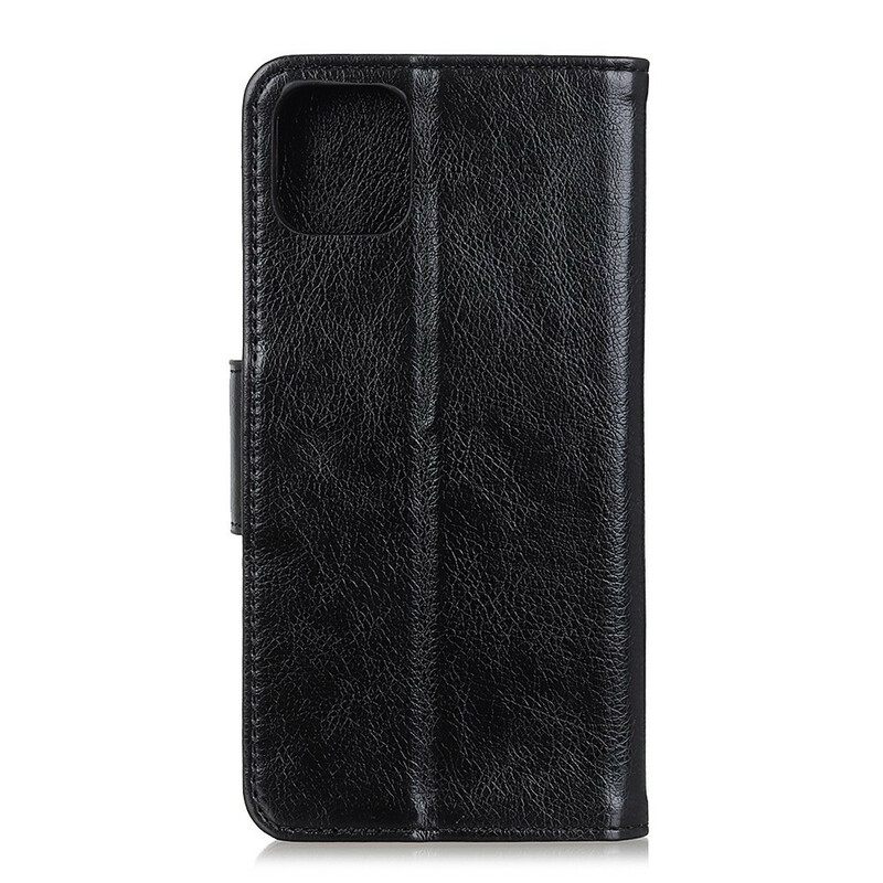 Θήκη Flip iPhone 12 / 12 Pro Split Nappa Leather