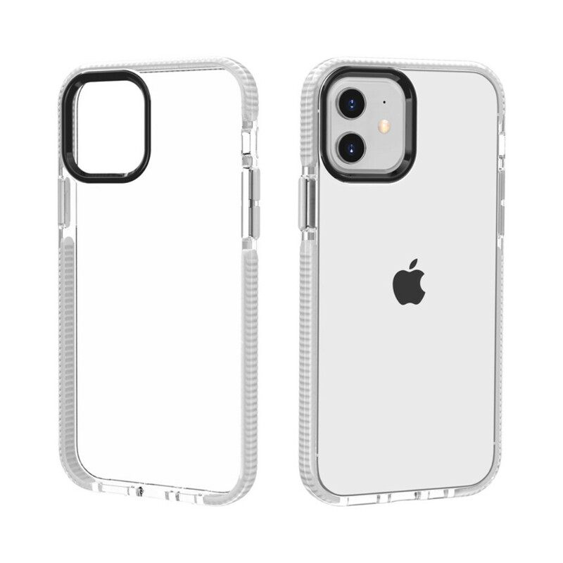 Θήκη iPhone 12 / 12 Pro Διαφανείς Άκρες Σιλικόνης