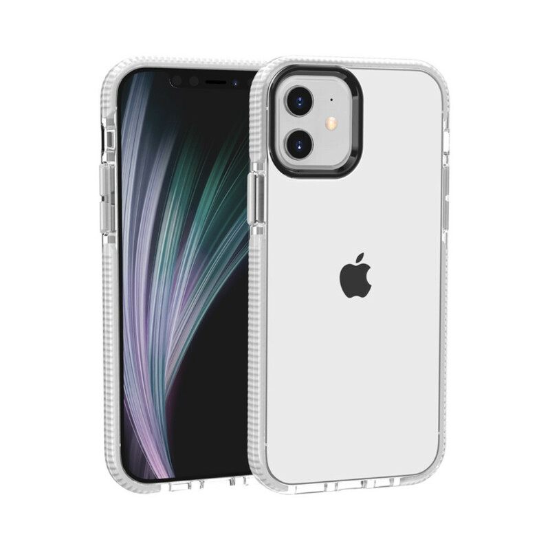 Θήκη iPhone 12 / 12 Pro Διαφανείς Άκρες Σιλικόνης