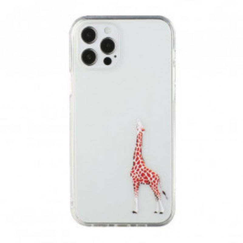 Θήκη iPhone 12 / 12 Pro Λογότυπο Παιχνιδιών Giraffe