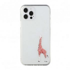 Θήκη iPhone 12 / 12 Pro Λογότυπο Παιχνιδιών Giraffe