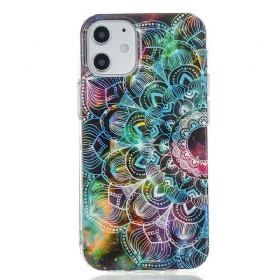 Θήκη iPhone 12 / 12 Pro Σειρά Fluorescent Floral