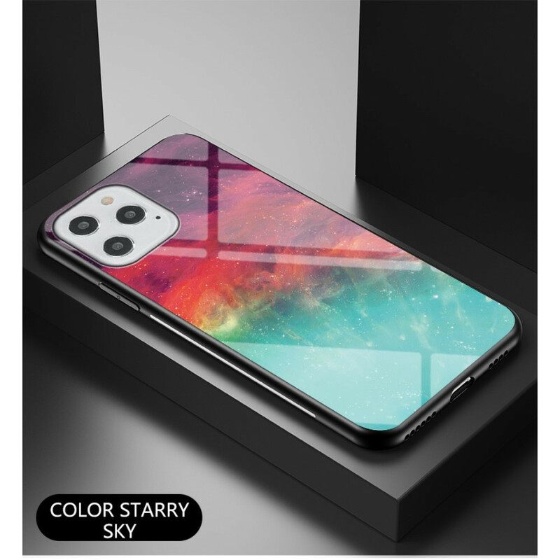 Θήκη iPhone 12 / 12 Pro Starry Sky Tempered Glass