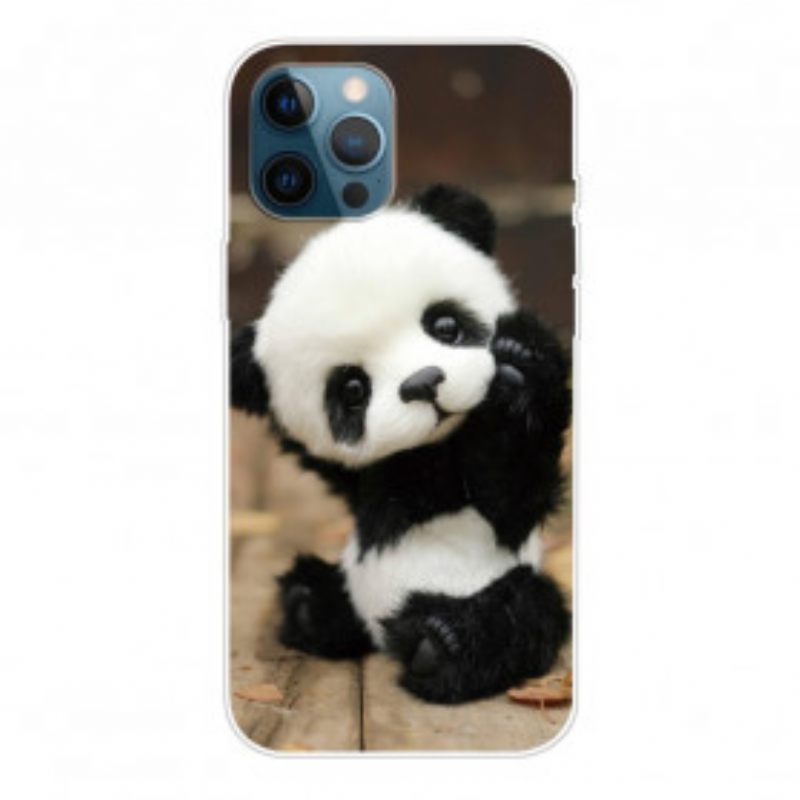 θηκη κινητου iPhone 12 / 12 Pro Ευέλικτο Panda