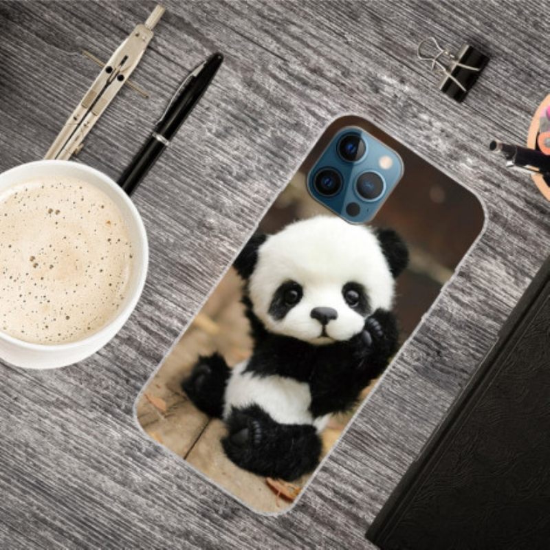 θηκη κινητου iPhone 12 / 12 Pro Ευέλικτο Panda