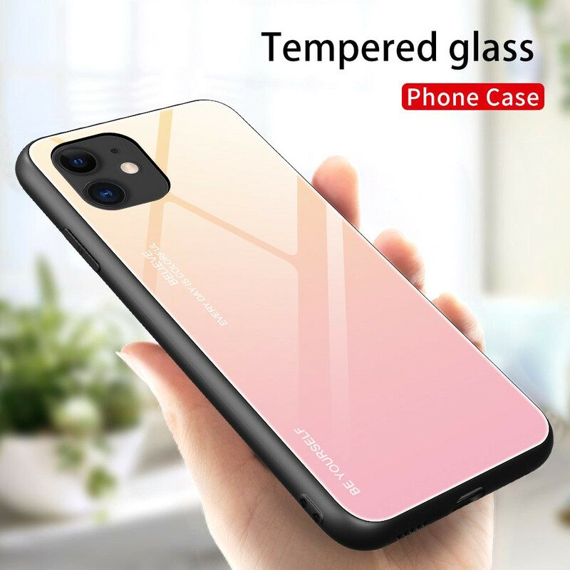 θηκη κινητου iPhone 12 / 12 Pro Tempered Glass Be Yourself