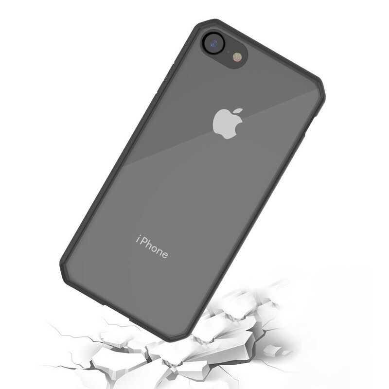 Θήκη iPhone SE 3 / SE 2 / 8 / 7 Διαφανείς Χρωματιστές Άκρες