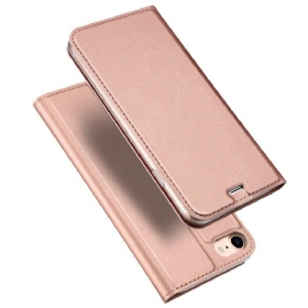 θηκη κινητου iPhone SE 3 / SE 2 / 8 / 7 Θήκη Flip Skin Pro Σειρά Dux Ducis