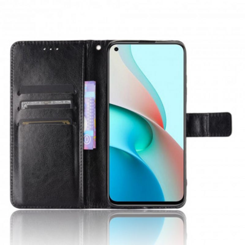 δερματινη θηκη Xiaomi Redmi Note 9 5G Λαμπερό Ψεύτικο Δέρμα