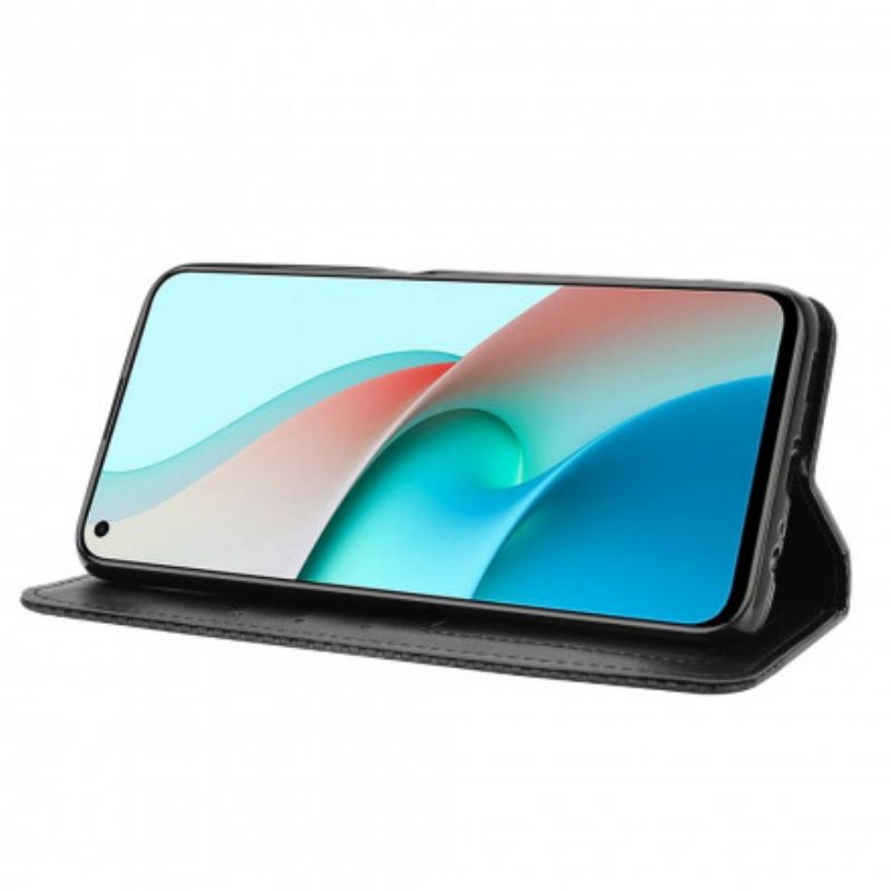 θηκη κινητου Xiaomi Redmi Note 9 5G Θήκη Flip Στυλιζαρισμένο Δερμάτινο Εφέ