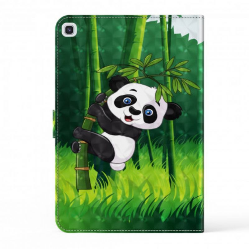 δερματινη θηκη Samsung Galaxy Tab A7 (2020) Light Spot Panda