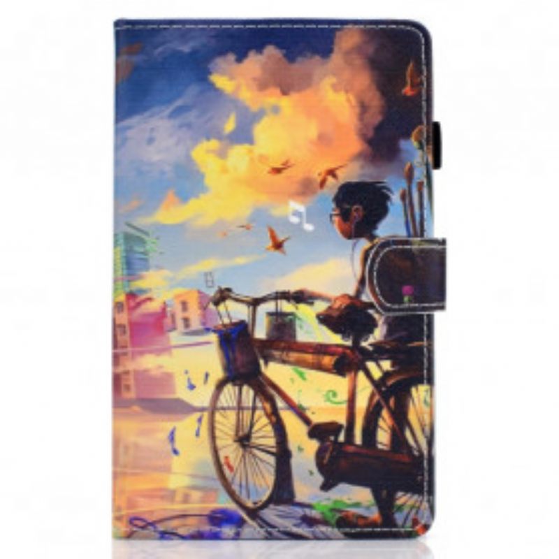 Κάλυμμα Samsung Galaxy Tab A7 (2020) Bike Art