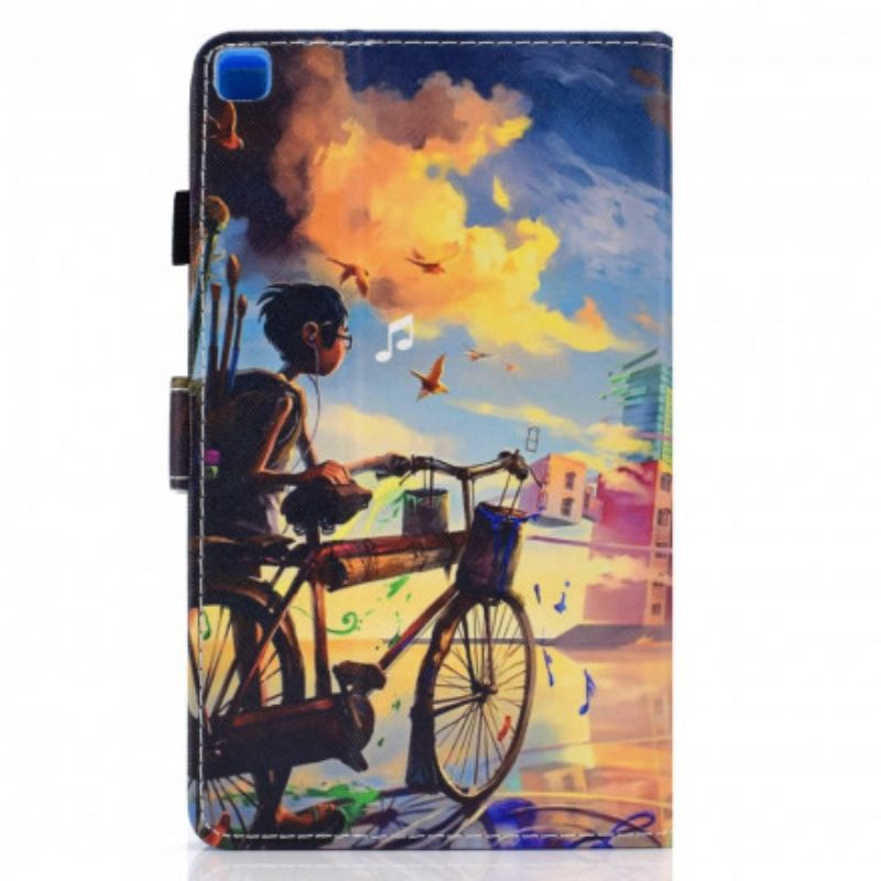 Κάλυμμα Samsung Galaxy Tab A7 (2020) Bike Art