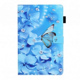 Κάλυμμα Samsung Galaxy Tab A7 (2020) Διαμαντένιες Πεταλούδες