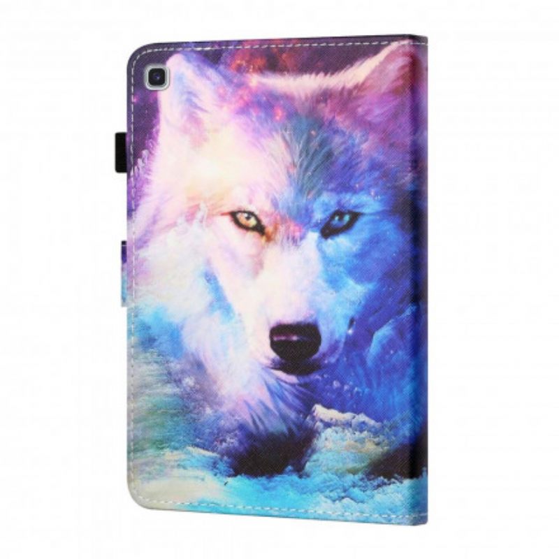 Κάλυμμα Samsung Galaxy Tab A7 (2020) Wolf Art