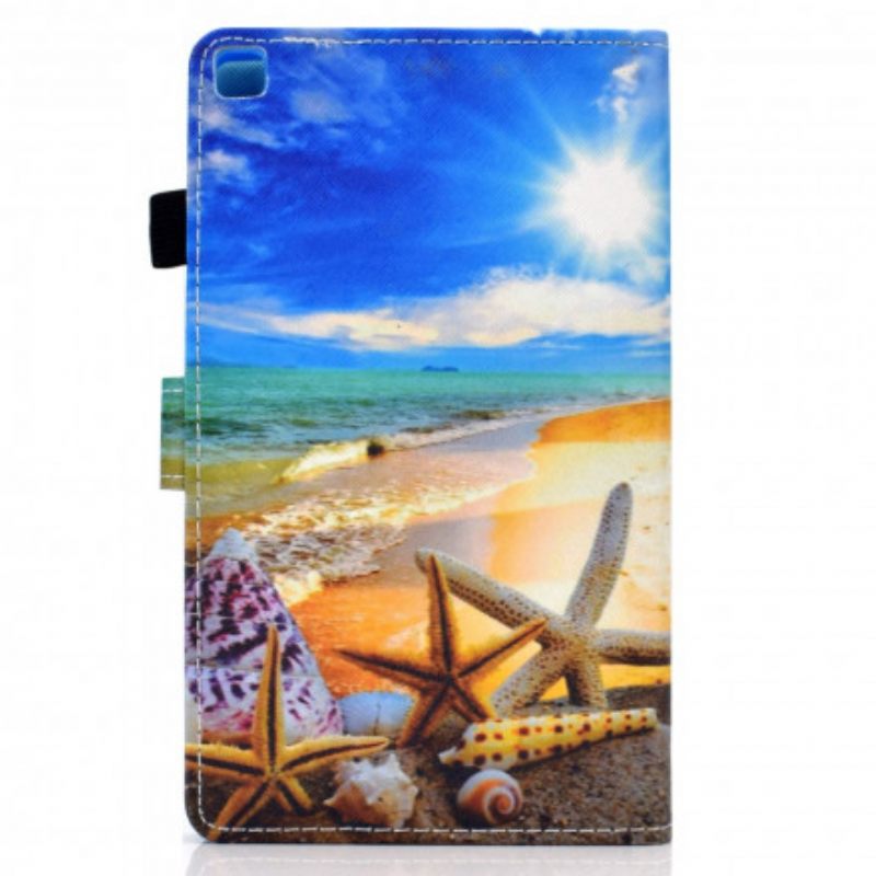 Θήκη Flip Samsung Galaxy Tab A7 (2020) Fun Beach