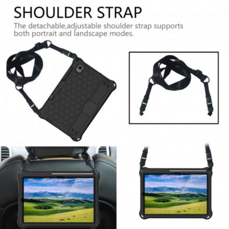 Θήκη Samsung Galaxy Tab A7 (2020) Eva Strap-support Και Ιμάντα Ώμου