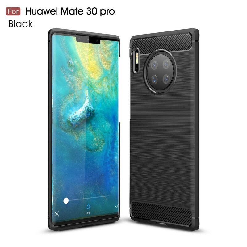 Θήκη Huawei Mate 30 Pro Βουρτσισμένο Ανθρακόνημα