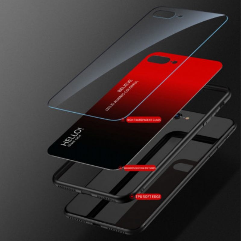 Θήκη Vivo V21 5G Tempered Glass Γεια Σας