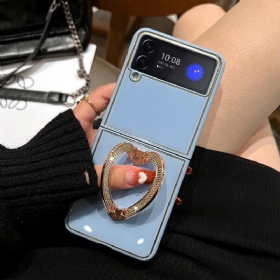 θηκη κινητου Samsung Galaxy Z Flip 4 Θήκη Flip Heart Stand