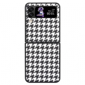 θηκη κινητου Samsung Galaxy Z Flip 4 Θήκη Flip Houndstooth