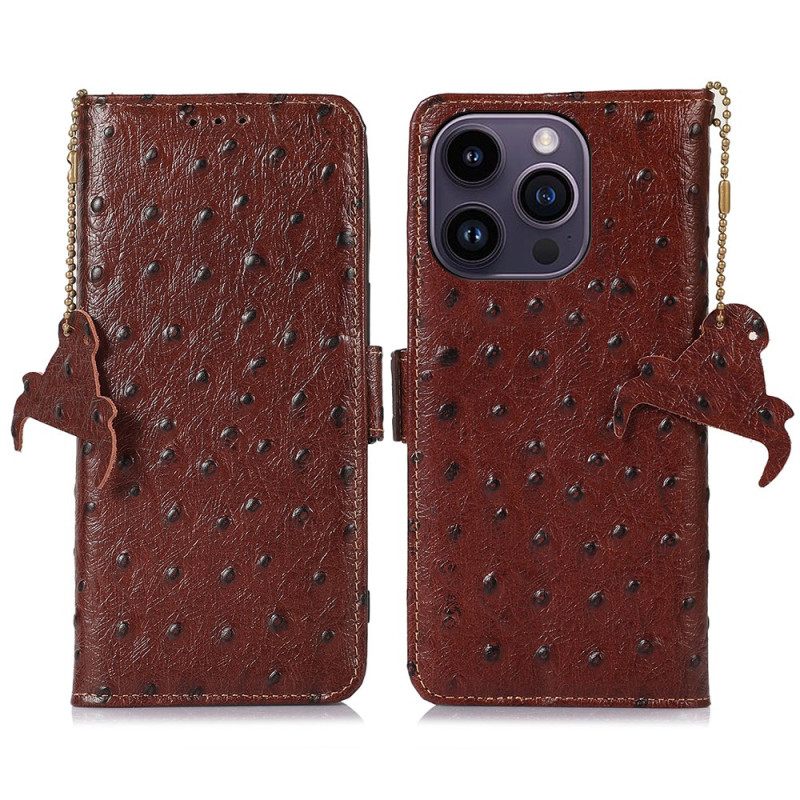 Δερματινη Θηκη iPhone 16 Pro Max Premium Texture Leather Σιλικόνης