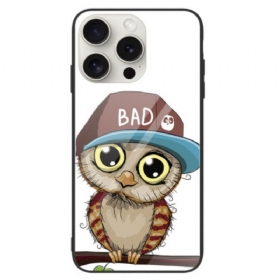 Κάλυμμα iPhone 16 Pro Max Bad Owl Tempered Glass