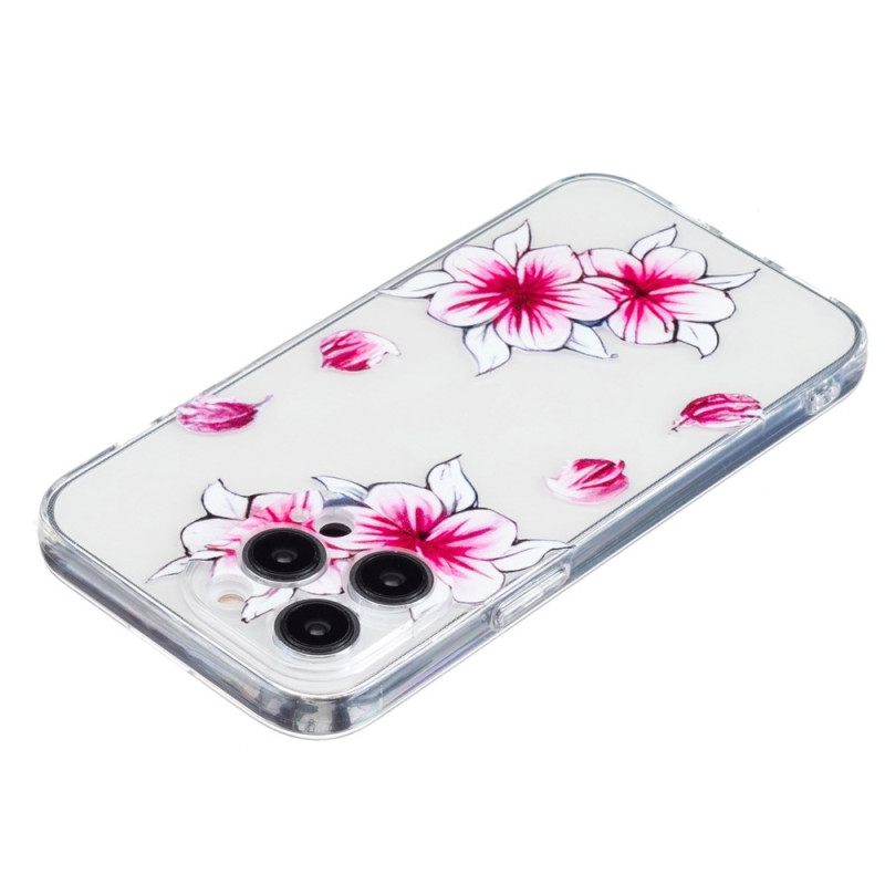 Κάλυμμα iPhone 16 Pro Max Cherry Blossoms Σιλικόνης