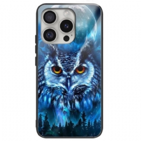 Κάλυμμα iPhone 16 Pro Max Forest Owl Tempered Glass