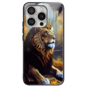 Κάλυμμα iPhone 16 Pro Max Lion King Tempered Glass