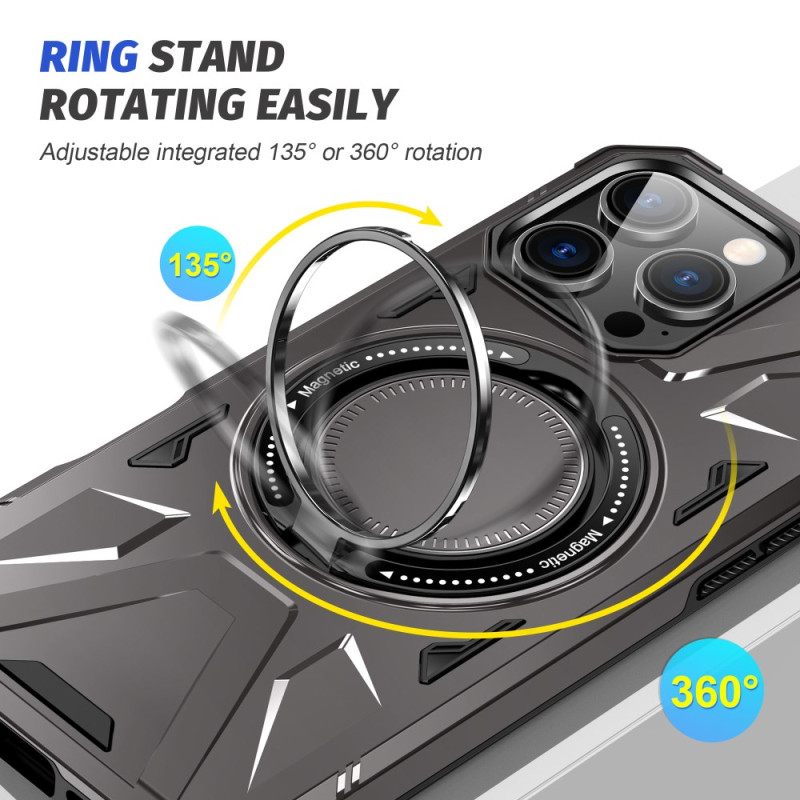 Κάλυμμα iPhone 16 Pro Max Magsafe Και Ring Holder Συμβατό