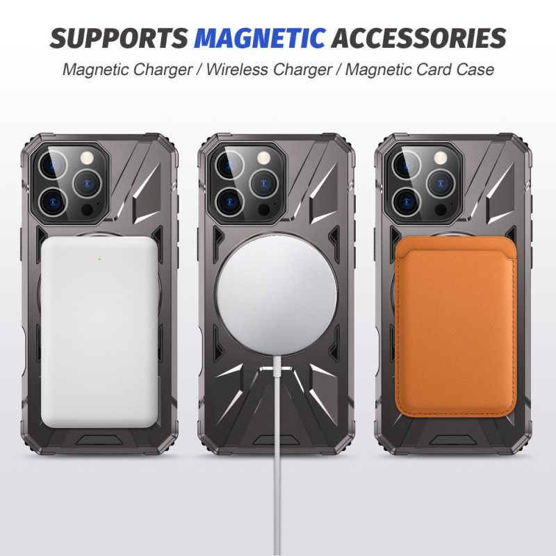 Κάλυμμα iPhone 16 Pro Max Magsafe Και Ring Holder Συμβατό