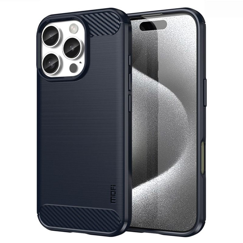 Κάλυμμα iPhone 16 Pro Max Mofi Brushed Carbon Fiber