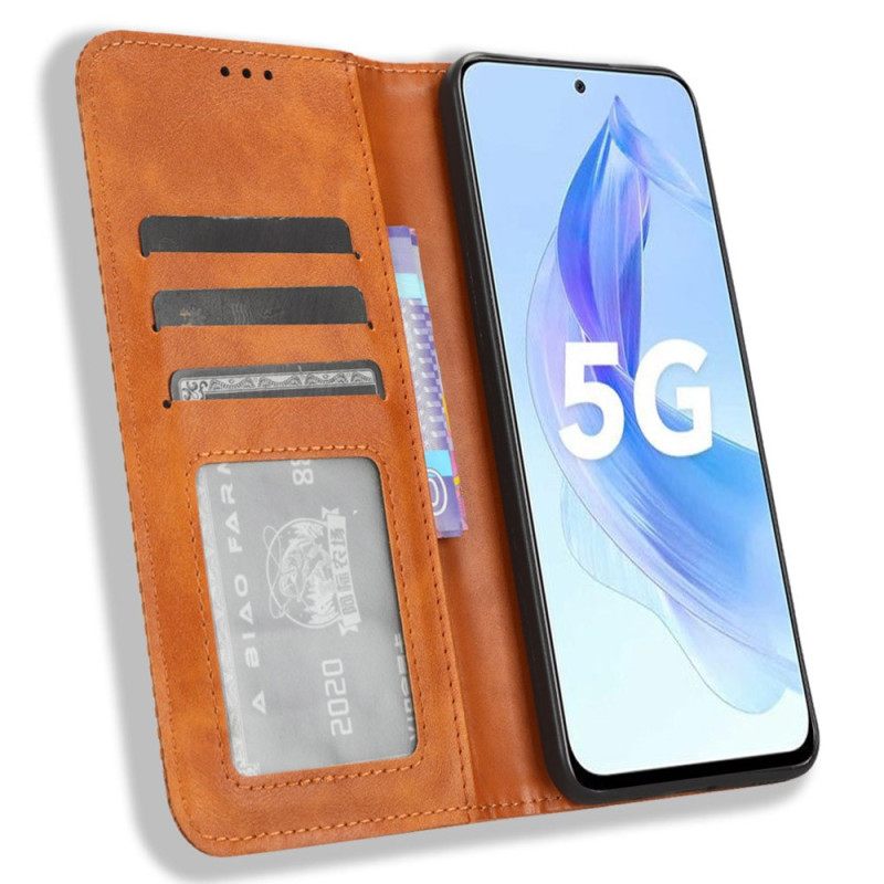 θηκη κινητου Honor 90 Lite Θήκη Flip Ρετρό