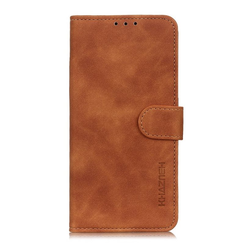 Κάλυμμα Oppo Reno 6 Pro 5G Khazneh Faux Leather Vintage