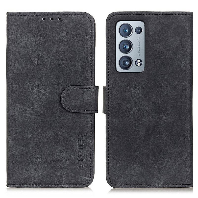 Κάλυμμα Oppo Reno 6 Pro 5G Khazneh Faux Leather Vintage