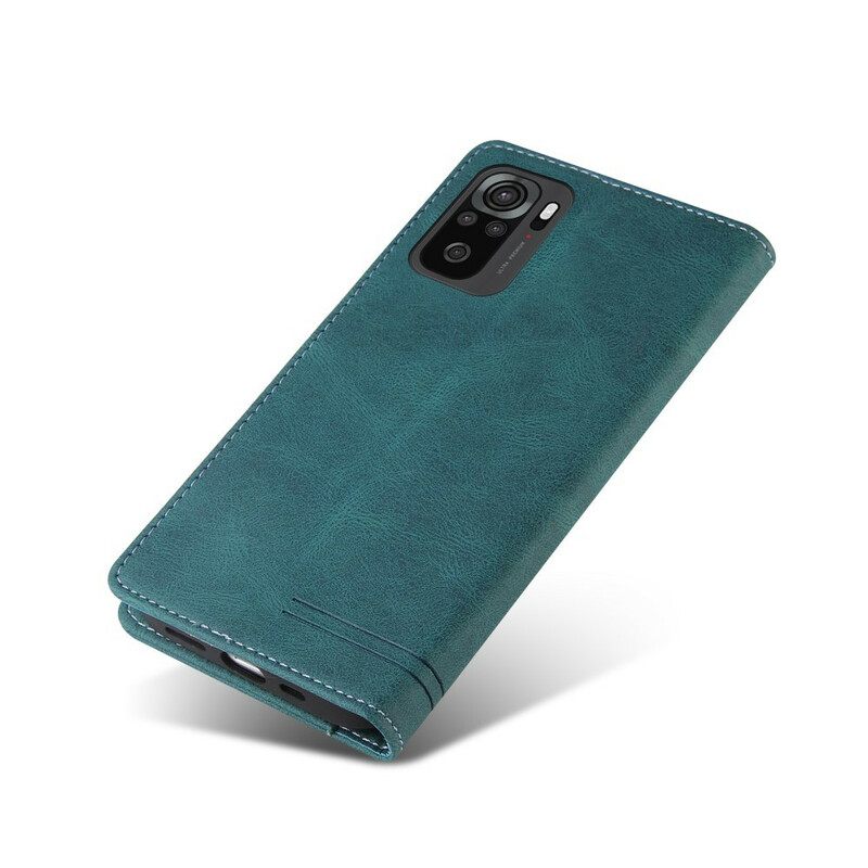 θηκη κινητου Xiaomi Redmi Note 10 5G Θήκη Flip Faux Leather Gq.utrobe