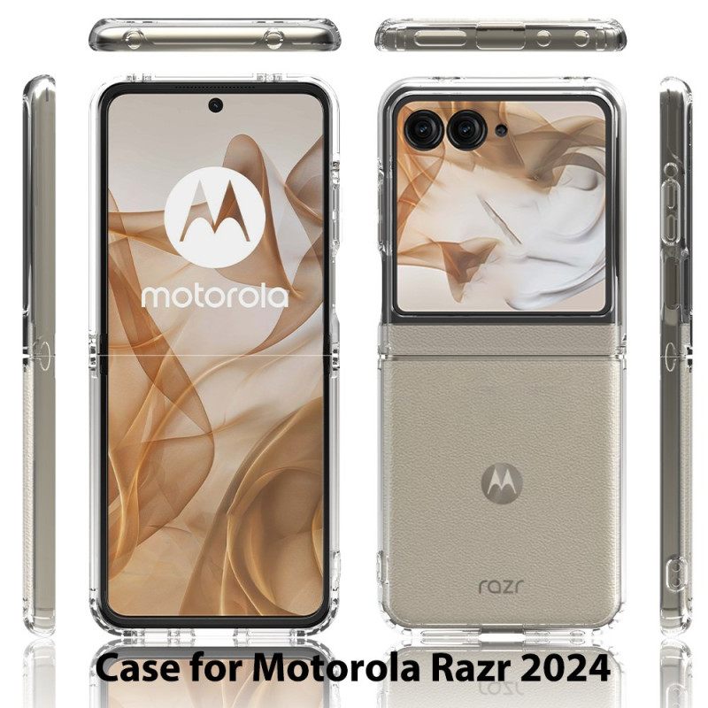 Κάλυμμα Motorola Razr 50 Διαφανές